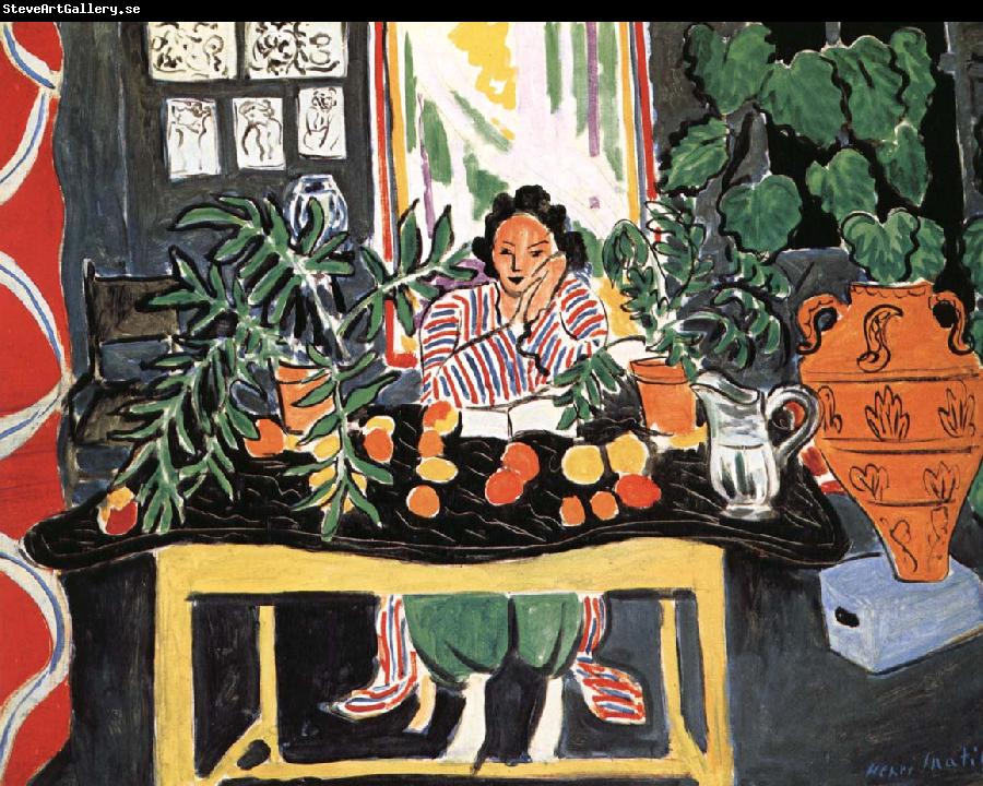 Henri Matisse Woman with vase